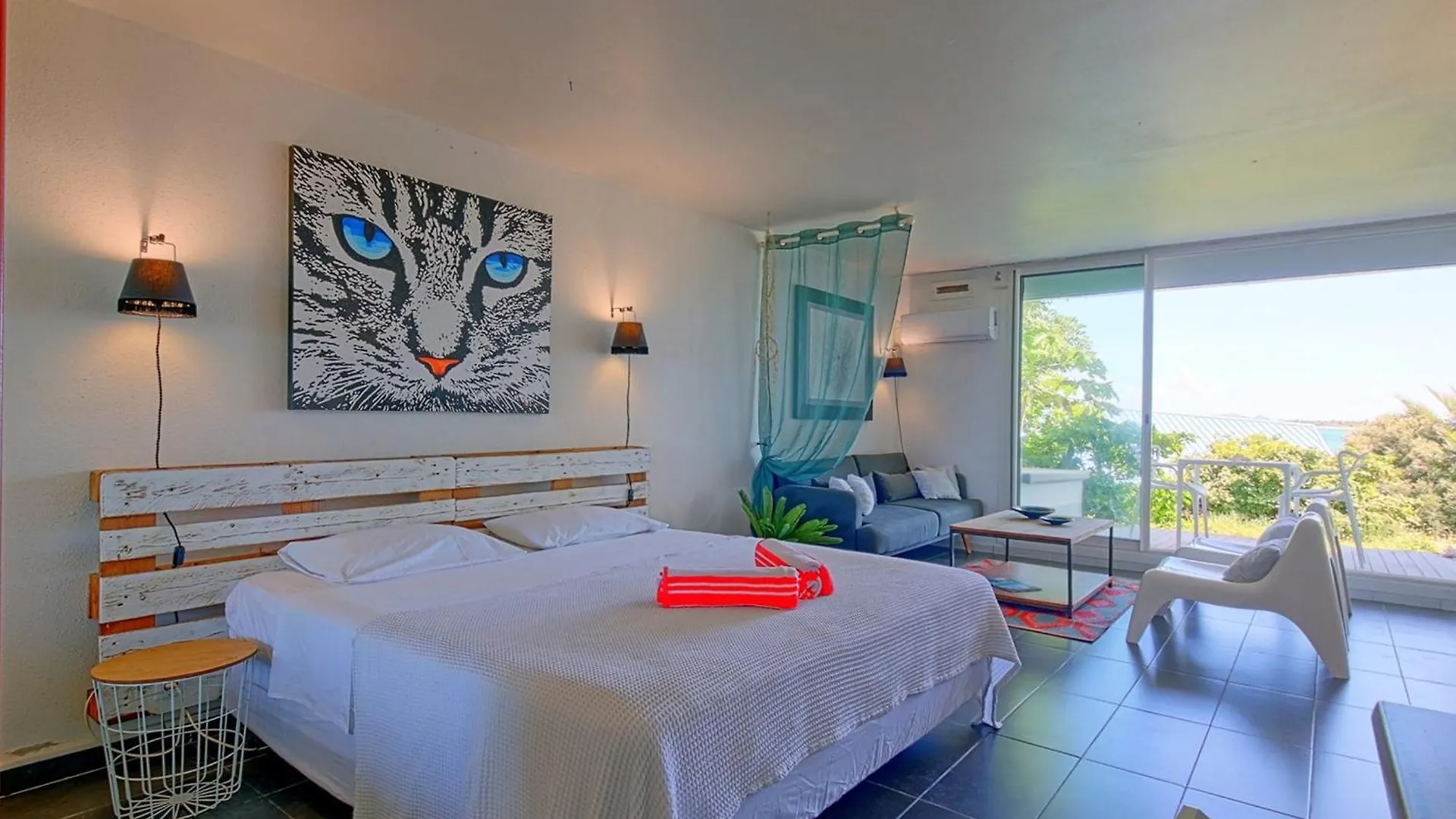 Daire Charmant Studio Avec Piscine Et Clim A Mont Vernon, St-Martin - Fr-1-734-32 Cul de Sac